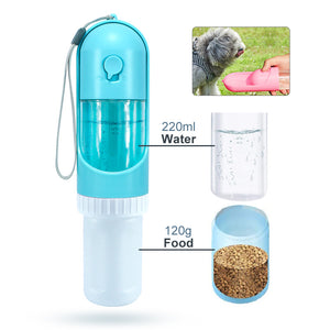 portable outdoor pet feeder drinker
