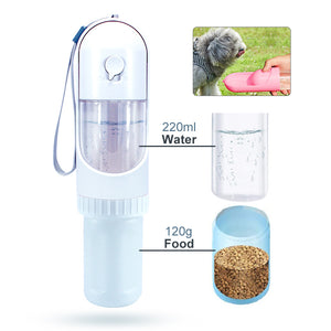 portable outdoor pet feeder drinker
