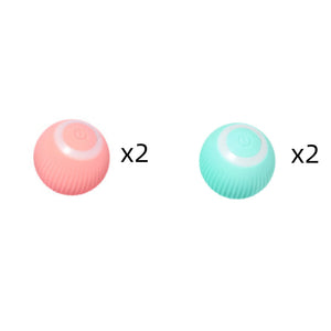 AUTOMATIC ROTATING BALL INTERACTIVE PET TOY