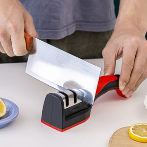 Triple-use Quick Knife Sharpening Tool