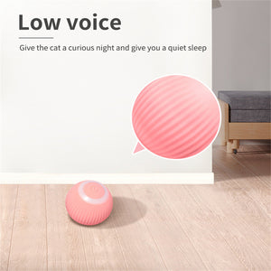 AUTOMATIC ROTATING BALL INTERACTIVE PET TOY