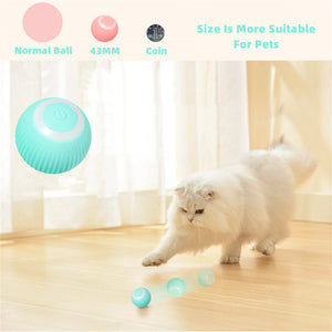 AUTOMATIC ROTATING BALL INTERACTIVE PET TOY