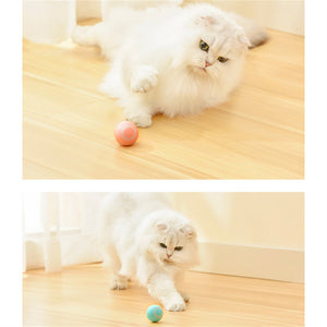 AUTOMATIC ROTATING BALL INTERACTIVE PET TOY